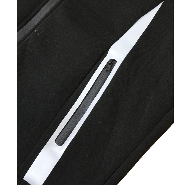 Men's Sherpa Fleece-Lined Reflective Tech Full Zip Hoodie (S to 3XL)